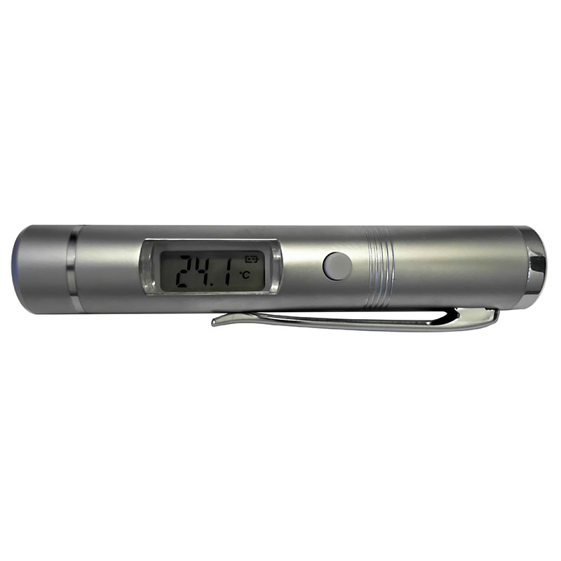 Flash-Pen Pocket Infrared Thermometer, C° or F° – Scale, Durable Metal images