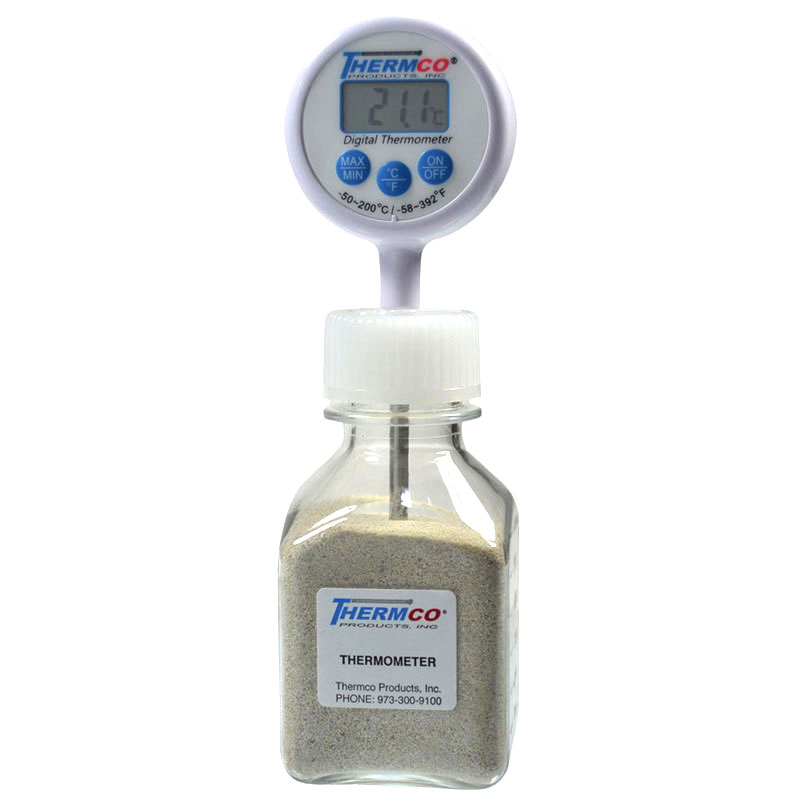 Fridge Digital Bottle Thermometer 60ml SAND
