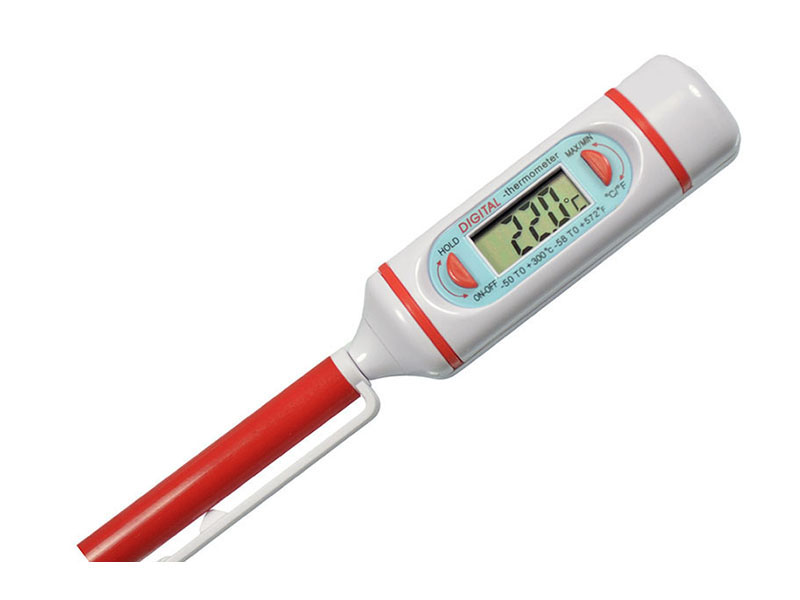 LABORATORY LONG STEM Digital Thermometer 5", 8", 12" Stem Lengths