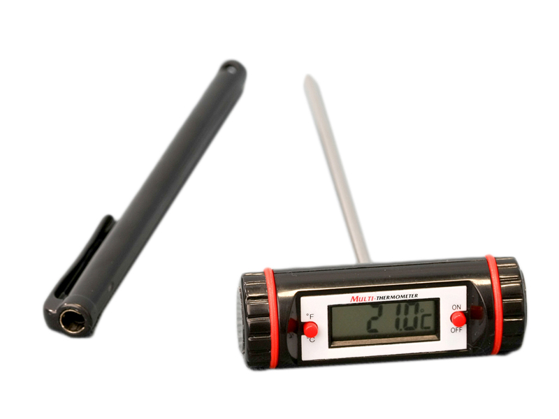 “T” HANDLE 5” Stem Digital Thermometer images