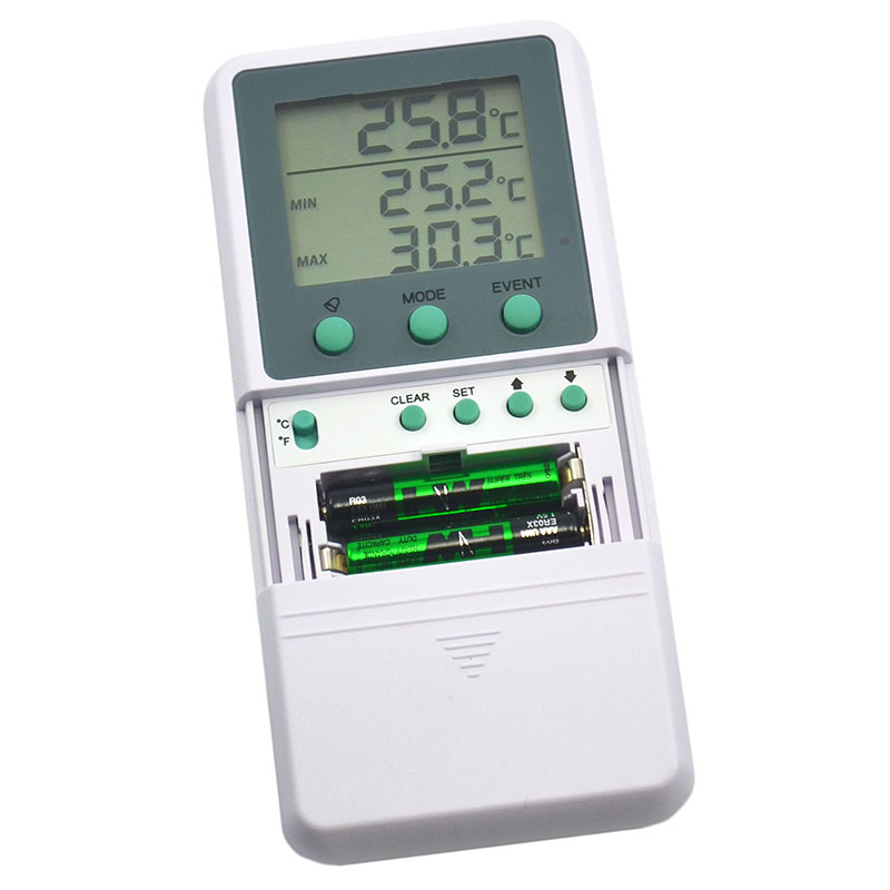 Incubator Single Probe – Time/Date/Stamp Digital Vaccine Bottle Thermometer images