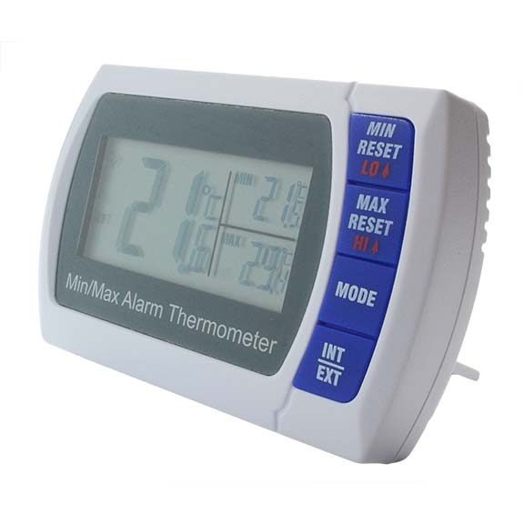 Ambient/Room Triple/Temp Display Digital Thermometer 5ml Glycol images