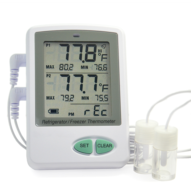 Dual Probe Vaccine Temperature Logger W/Software-Less Reporting images
