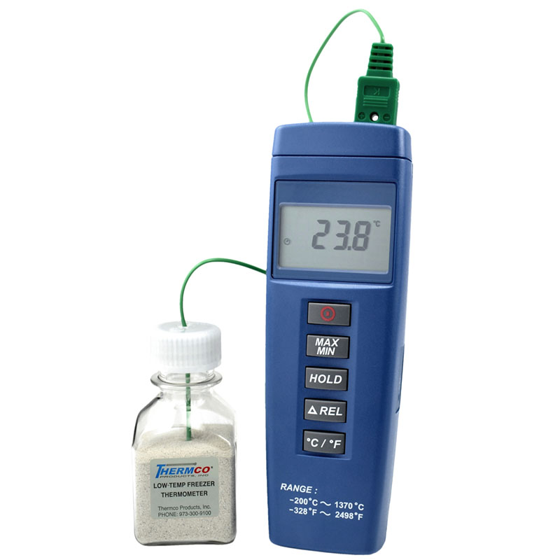 Ultra-Low Temp Digital Freezer Thermometer 60ml Sand images