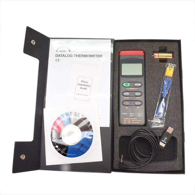 Precision Dual Channel K-Type Thermocouple Data Logger images