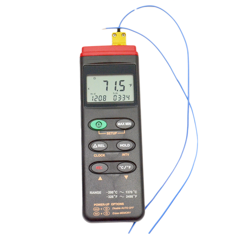 Precision Single Channel K-Type Thermocouple Data Logger images
