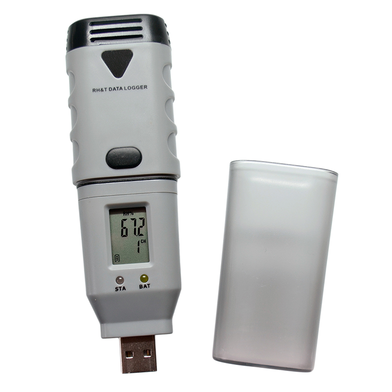 USB Temperature/Humidity Data Logger W/Display images